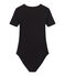 Body donna BODYCONIQUE in cotone nero NOIR