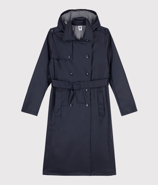 Trench con cappuccio donna SMOKING