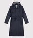 Trench con cappuccio donna