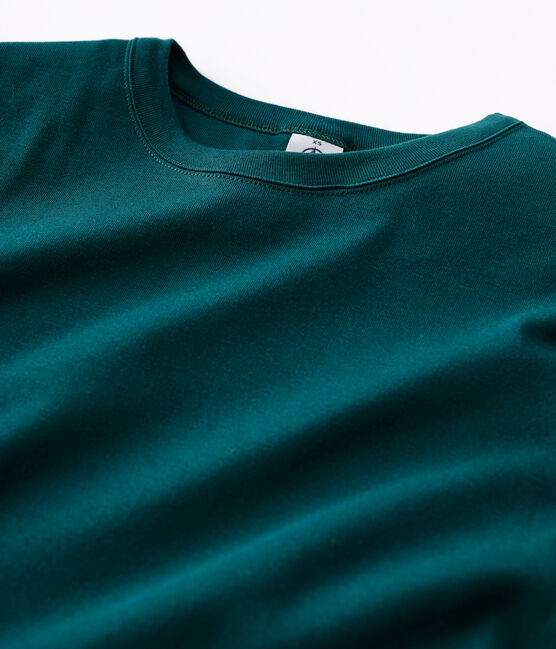 T-shirt girocollo iconica in cotone Donna verde PINEDE