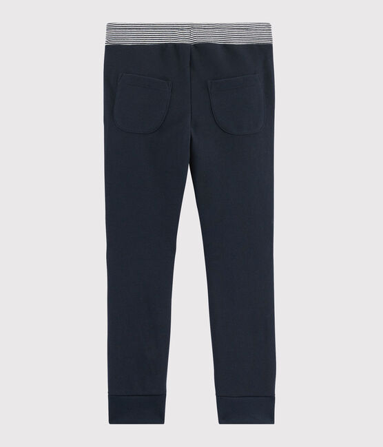 Pantaloni sportivi bambino blu SMOKING