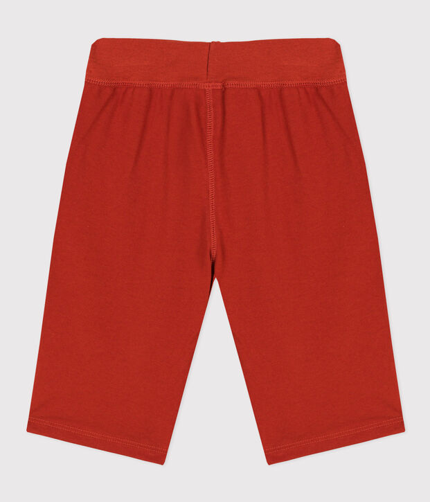 Bermuda in cotone bambino rosso
