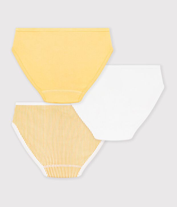 Lot de 3 culottes en coton multicolore