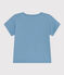 T-shirt a maniche corte in jersey per bebè blu AZUL