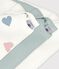 Set di body a maniche lunghe in cotone con stampa a fiori neonata multicolore