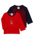 Lotto di due t-shirts per bebé maschio