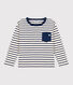 T-shirt bambino a maniche lunghe in cotone