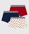 Confezione da 3 boxer bambino in cotone variante 1