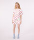 Pigiama donna corto in cotone