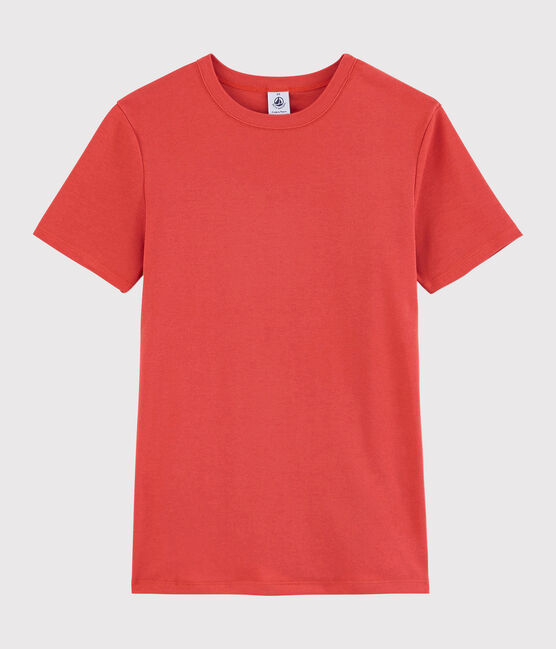 T-shirt girocollo iconica in cotone Donna arancione OURSIN