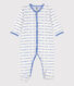 Tutina pigiama in cotone jaquard