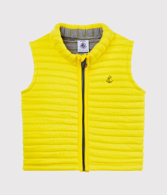 Giubbotto sm in tubique trapuntato maschietto giallo JAUNE