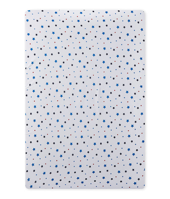 Lenzuolo bebè bambino a stelle bianco ECUME/bianco MULTICO