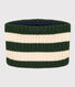 Snood in maglia a righe con fodera in pile bambino unisex