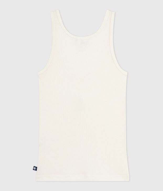 Canotta in misto lana e cotone leggero donna MILK