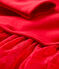 Abito in molleton e tulle bebè. rosso TERKUIT