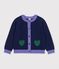 Cardigan in misto lana e cotone tinta unita bambina SOIR