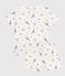 Pigiama corto in cotone con stampa Parigi bambino bianco MARSHMALLOW/bianco MULTICO
