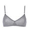 Reggiseno a triangolo donna millerighe blu ABYSSE/bianco LAIT