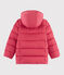 Piumino bambina rosa POPPY