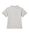 Polo per bebè maschio grigio BELUGA CHINE