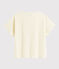 T-shirt con stampa bambina bianco MARSHMALLOW/giallo BOUDOR