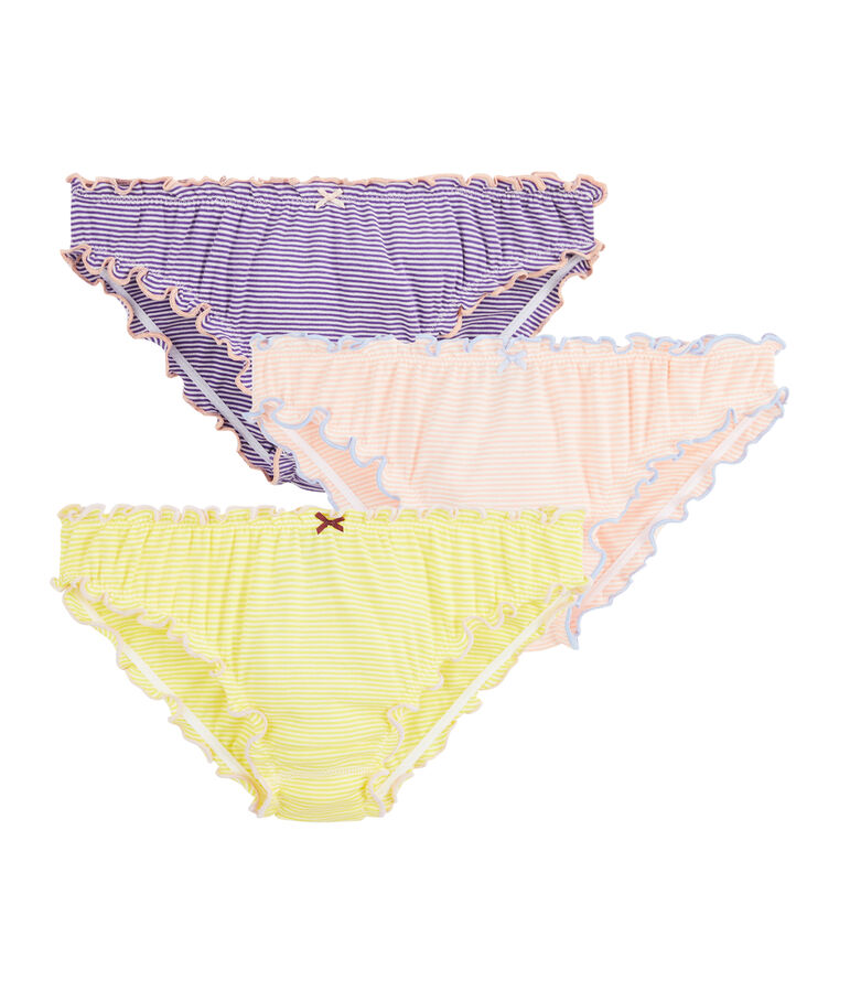 Confezione da 3 slip donna multicolore