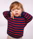 Maglione in stile marinaro in misto lana e cotone a righe neonato