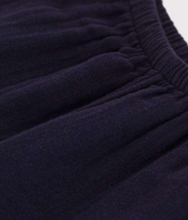 Pantaloni beb&egrave; in garza di cotone SMOKING