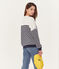 Pull marinaro donna blu SMOKING/bianco MARSHMALLOW