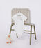 Body nascita a maniche corte e con colletto in cotone bianco MARSHMALLOW