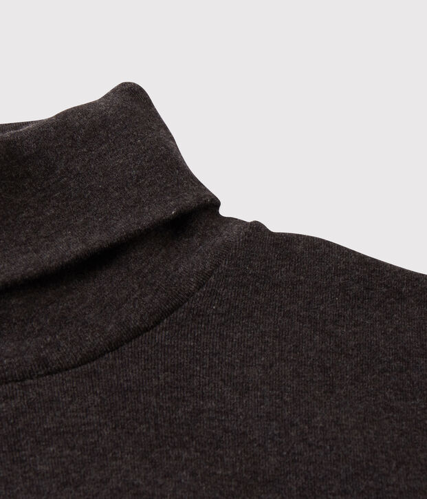 Dolcevita iconico in cotone Donna grigio