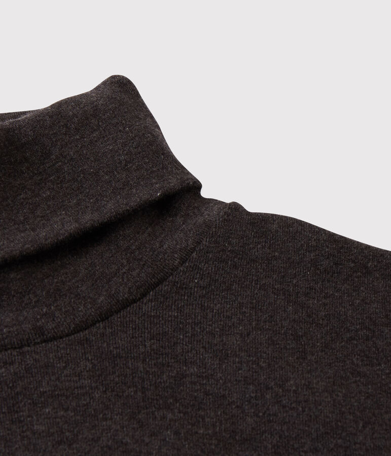 Dolcevita iconico in cotone Donna grigio