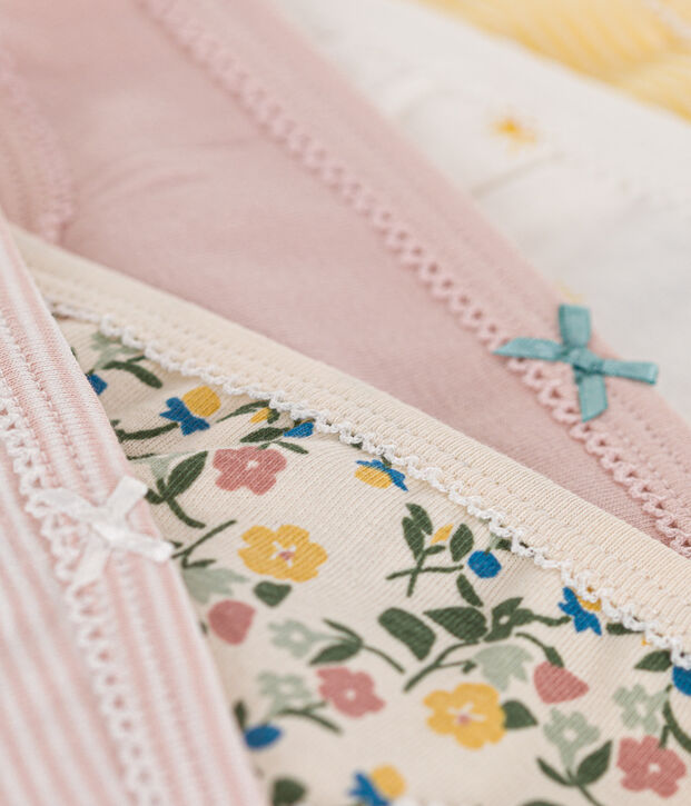 Confezione da 5 slip bambino in cotone multicolore