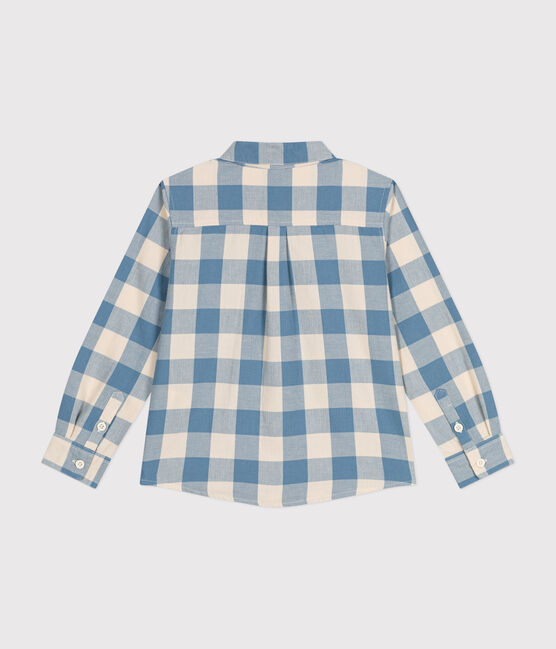 Camicia in flanella bambino blu BEACH/ AVALANCHE
