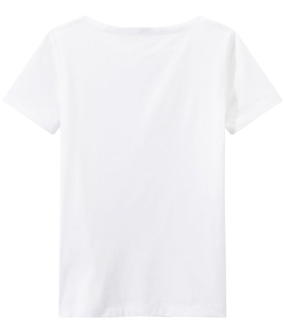 T-shirt donna AMIRAL in jersey leggero bianco ECUME