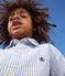 Camicia a righe bambino GAULOISE/ MARSHMALLOW