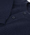 Cardigan in maglia di cotone per neonati blu SMOKING