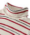 Sous-pull ragazza Petit Bateau & Ines de la Fressange Paris beige COQUILLE/bianco MULTICO