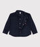 Overshirt in velluto a coste grosse bambino blu SMOKING