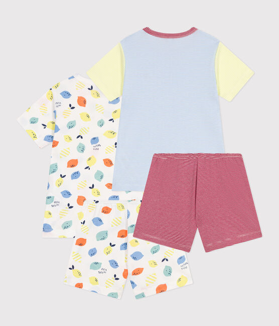 Set di 2 pigiami corti in cotone bambino variante 1