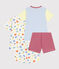 Set di 2 pigiami corti in cotone bambino variante 1