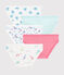 Confezione da 5 slip oceani bambina variante 1