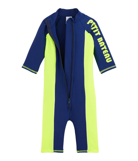 Tuta mare ecoresponsabile bambino blu SMOKING