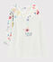 Confezione da 3 t-shirt a manica lunga stampa fiori bambina variante 1