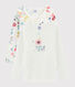 Confezione da 3 t-shirt a manica lunga stampa fiori bambina