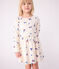 Abito a maniche lunghe in cotone bambina MILK/ MULTICO