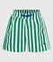 Shorts da mare a righe bambino verde MARSHMALLOW/ JARDIN