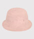 Bob bambina in pizzo sangallo rosa