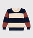 Pullover rigato in cotone bambino